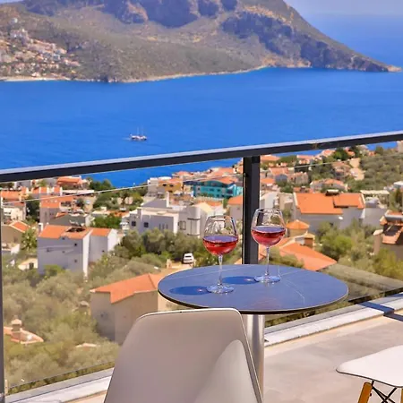 Vila Sleeps 8 With Pool Air Con And Wifi Kalkan